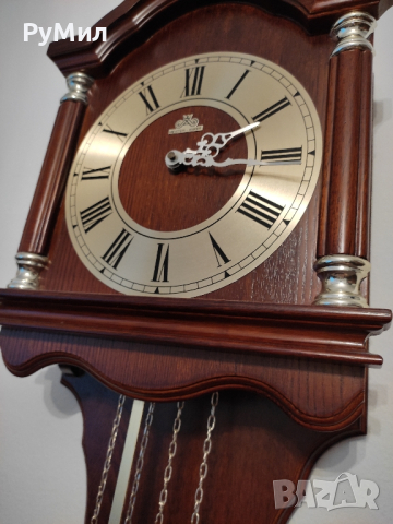 Стенен часовник " Meister Anker" * Ретро*  Функционира с батерия* , снимка 2 - Стенни часовници - 44647961