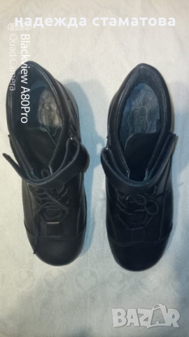 Продавам дамски зимни ортопедични обувки от естествена кожа, снимка 4 - Дамски боти - 36065489