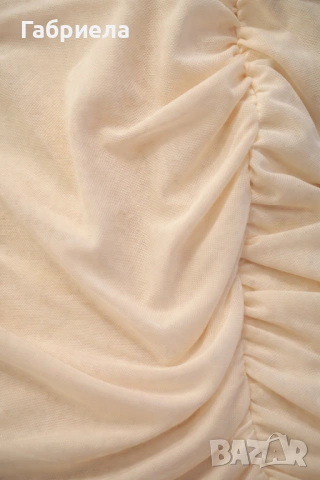 Нова къса рокля с връзки на талията , снимка 2 - Рокли - 53526937