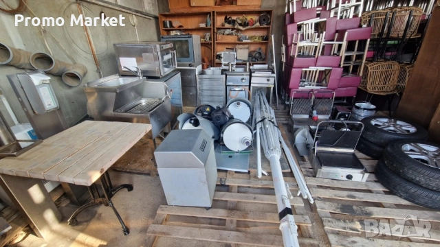 Оборудване обзавеждане за ресторант  Кухня  Мебели Бар стол[пейки]Маси, снимка 5 - Обзавеждане на кухня - 52864416