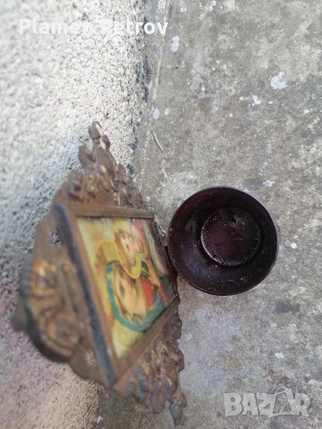 Иконостас за стена и Исус Христос/Мурано/, снимка 10 - Антикварни и старинни предмети - 41664364