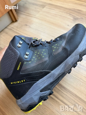 Туристически обувки Asgard MID AQX M BLACK NIGHT/GREEN LI ! 44 н, снимка 9 - Маратонки - 51869197
