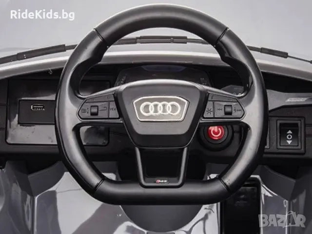 Audi RS6 12V – Детска акумулаторна кола, Синя, EVA гуми, снимка 5 - Детски велосипеди, триколки и коли - 49743701