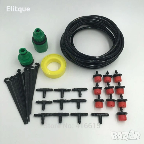 Охлаждаща система с водна мъгла – 10 м за двор, тераса и басейн