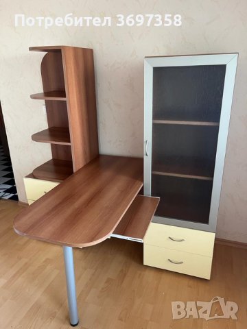 Секции и маса за компютър , снимка 2 - Секции и витрини - 41100548