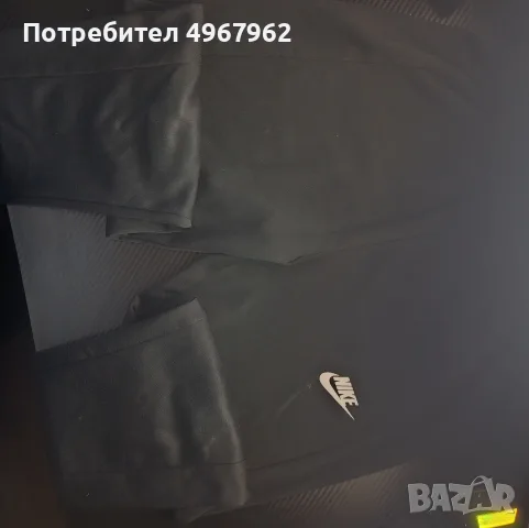 Черно спортно долнище Nike, размер 137-147 см