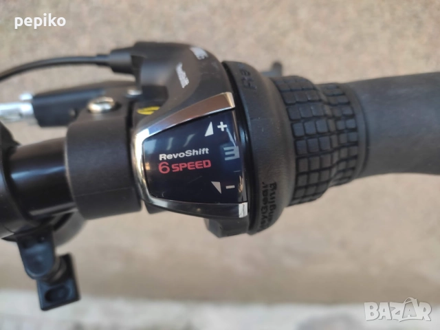 Продавам колела внос от Германия  градски алуминиев велосипед SPORTEC 26 цола с кошница, снимка 4 - Велосипеди - 52819296