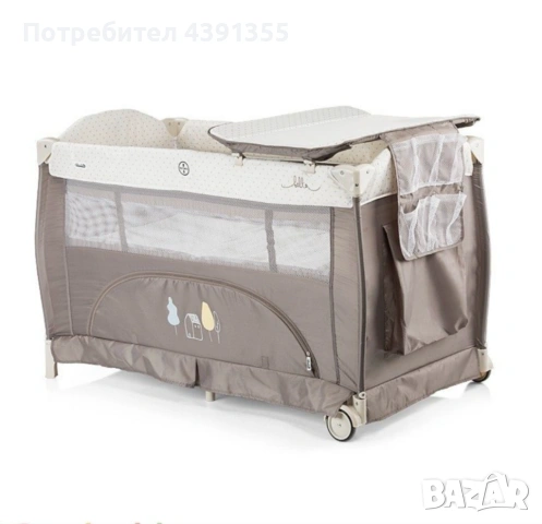 Сгъваема преносима кошара 