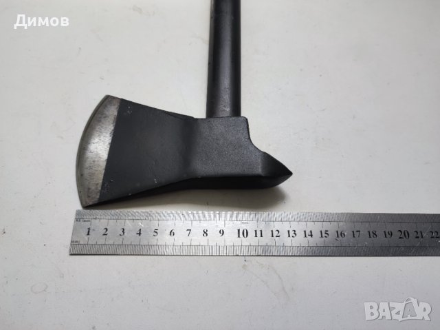 Стара немска брадва Рог, снимка 3 - Екипировка - 41372601