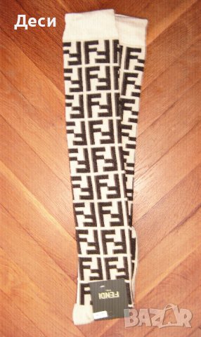 Fendi дамски чорапи - дължина над коляното, снимка 9 - Други - 34097207