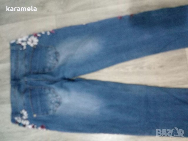 Desigual красиви дънки С размер до 1,60 височина, снимка 7 - Дънки - 34096831