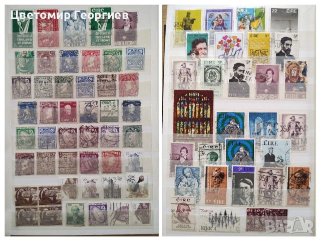 Класьор с марки 900 бр. К.1, снимка 10 - Филателия - 51891111