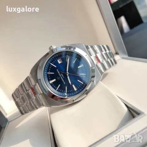 Мъжки часовник Vacheron Constantin Overseas Blue Dial с автоматичен механизъм, снимка 5 - Мъжки - 49845819