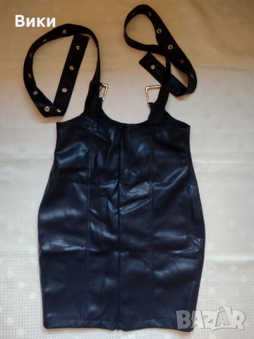 Сукман от кожа Бутик Mon Cher , снимка 2 - Сукмани - 34506518