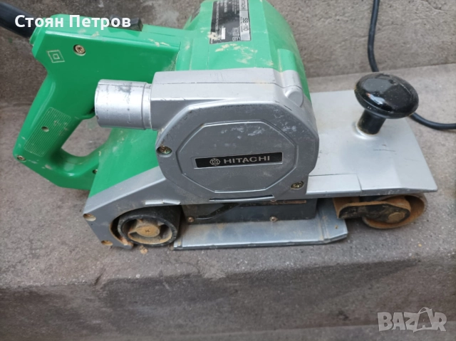 Лентов шлайф Hitachi SB-110 950W, снимка 3 - Други инструменти - 52913401