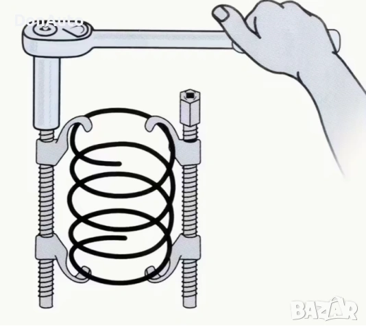 Скоби за пружини – 2 броя, снимка 3 - Аксесоари и консумативи - 53135806