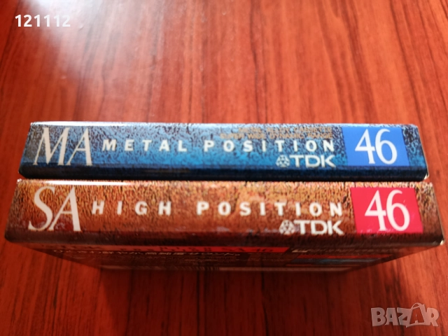 Аудио касети TDK SA,MA 46, снимка 3 - Аудио касети - 52811622