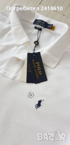 POLO Ralph Lauren Pique Cotton Slim Fit Mens Size 2XL НОВО! ОРИГИНАЛ! Мъжка Тениска!