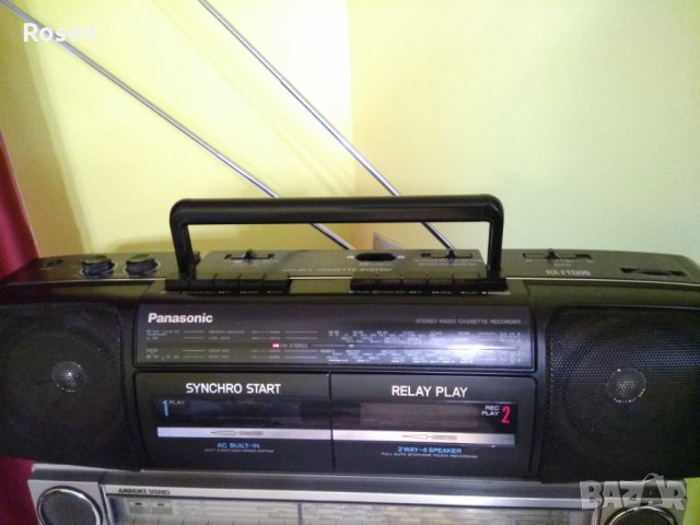 Продавам радиокасетофон Panasonic rx ct 500 Japan 