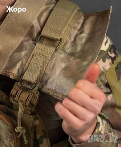 Тактическа Жилетка с гнезда за брон. плочи, снимка 7 - Екипировка - 52427949