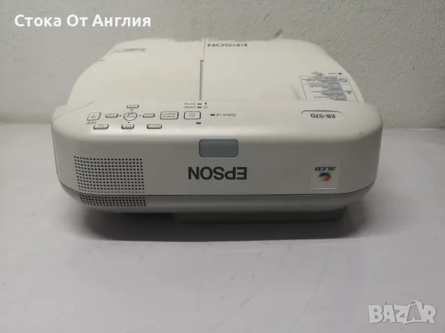Проектор - Epson EB-570W / H605B , снимка 4 - Плейъри, домашно кино, прожектори - 55944830