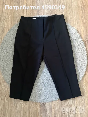 Черен елегантен панталон Zara, размер M