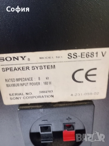 уникални колони трилентови SONY 160w.високи110 см, снимка 11 - Тонколони - 52694110