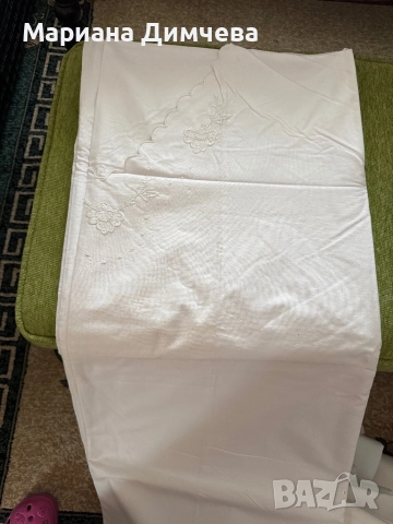 Луксозен плик чаршаф с фина бродерия – изящество, стил и комфорт, снимка 3 - Спално бельо - 52897806