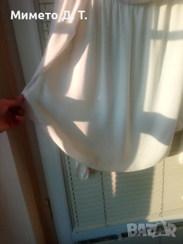 Дамска блуза с паднали рамене M/L, снимка 3 - Блузи с дълъг ръкав и пуловери - 36239244