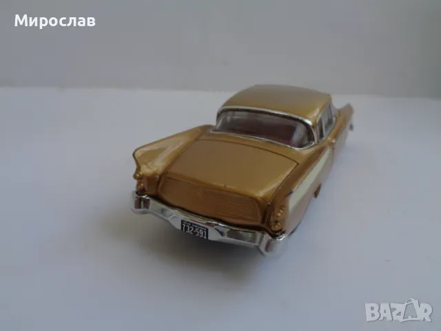 1:43 DINKY MATCHBOX STUDEBAKER GOLDEN HAWK КОЛИЧКА МОДЕЛ, снимка 4 - Колекции - 47292811