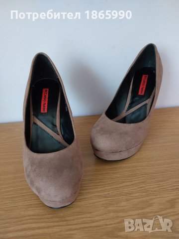 НОВИ Дамски обувки на платформа, снимка 3 - Дамски елегантни обувки - 41265851