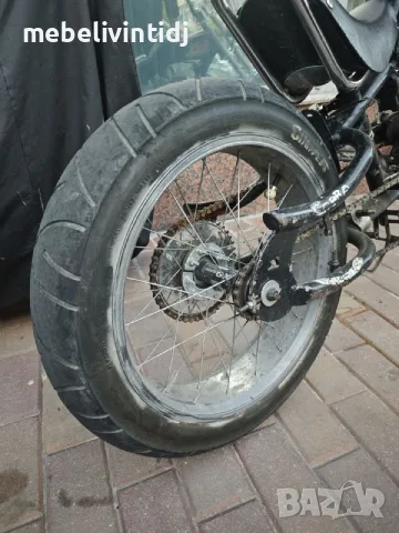 Вело мотоциклет (чопър) с 50cc двигател, снимка 10 - Мотоциклети и мототехника - 55868130