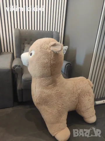 огромна плюшена лама, снимка 4 - Плюшени играчки - 47258484