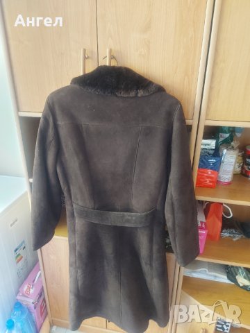 Мъжки, турски кожух от естествена кожа, снимка 2 - Палта - 41340773