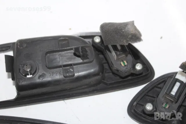 Декорация вътрешна дръжка Мазда 3 2008 2.3i 158hp Mazda 3 седан 4 броя предна лява дясна + бутон отк, снимка 7 - Части - 48508187