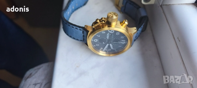 U - boat 7750 chronograph automatic mechanical watch Ю - боат Автомат хронограф механичен часовник, снимка 9 - Други - 52937970