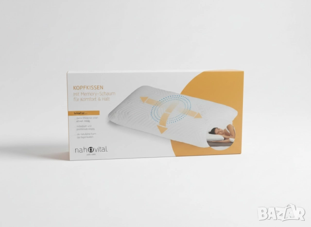 Ергономична възглавница с мемори пяна – за здрав и отпочинал сън, снимка 6 - Други - 51968082