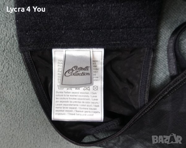 85C Cottelli Collection страхотен черен сутиен на лъскави точки, снимка 6 - Бельо - 41191881