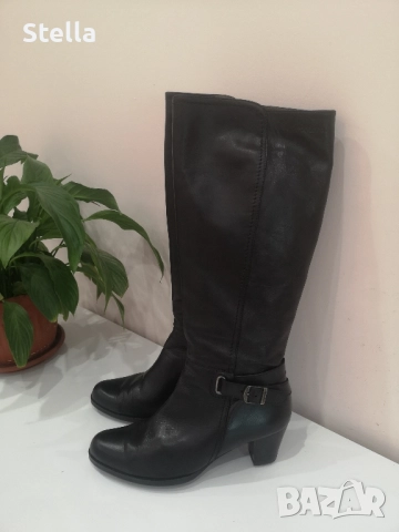 Wonders N 38, Естествена кожа испански ботуши, без забележки, снимка 2 - Дамски ботуши - 51603182