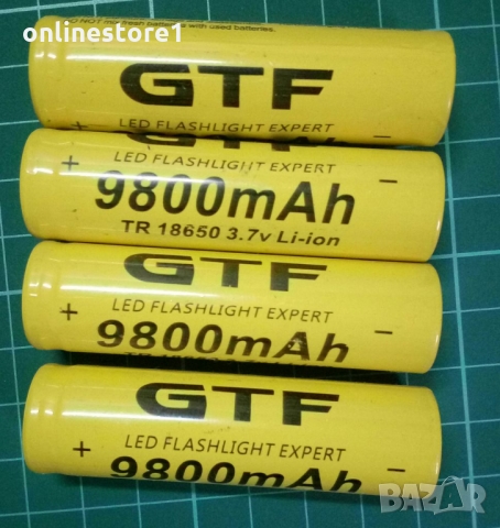 18650 Li-Ion батерия 9800 mAh акумулаторна батерии 3.7 V 