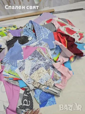 Остатъчни изрезки от Ранфорс - Подходящи за пачуърк