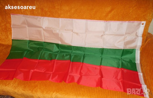 Български знамена българско национално знаме трибагреник флаг шито от полиестерна коприна подарък но, снимка 12 - Други стоки за дома - 41384776