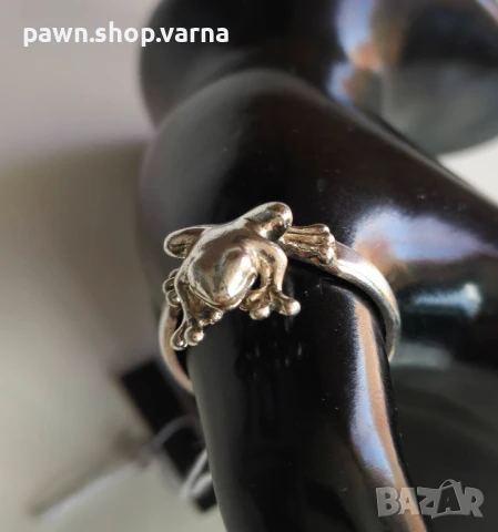 Винтидж сребърен пръстен 925 – 6,61 г, размер 20 мм, снимка 7 - Пръстени - 51408790