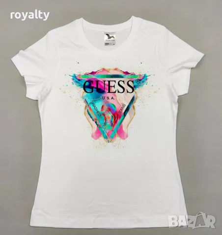 Guess дамски тениски Различни дизайни , снимка 15 - Тениски - 49658182