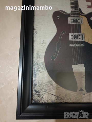 Картина Where Words Fail Music Speaks, снимка 2 - Китари - 44229442