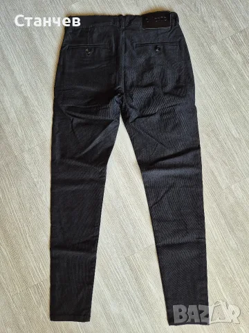 Лот от 3 бр. мъжки панталони и дънки (UNIQLO, GINGTTO, QHP) – Размер S / W30, снимка 7 - Дънки - 55854005