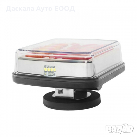 Куфар с 2 бр. ЛЕД LED безжични стопове стоп с магнит и bluetooth, снимка 3 - Аксесоари и консумативи - 36069933