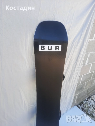 Сноуборд 154см. BURTON CUSTOM EXPERIENCE WIDE  CAMBER с автомати , снимка 9 - Зимни спортове - 52567255