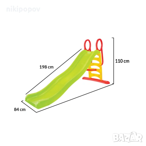 MOCHTOYS Пързалка 198cm 12601