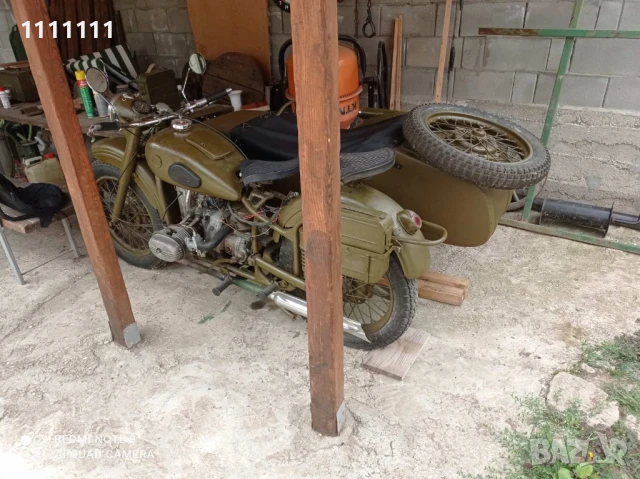 Урал 650 и картечница Брен 1937г., снимка 2 - Антикварни и старинни предмети - 50598414